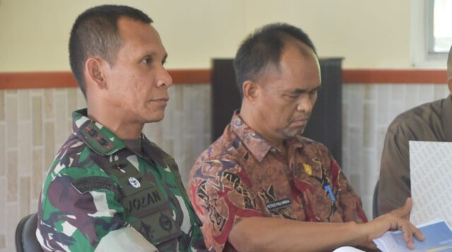 Melalui Rakornis TMMD Ke-128, Dandim Mimika Perkokoh Kolaborasi untuk Pemerataan Pembangunan