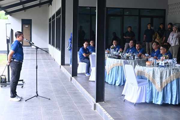 Pererat Sinergitas, Lanud Sultan Hasanuddin Gelar Coffee Morning dan Latihan Menembak Eksekutif Bersama Forkopimda