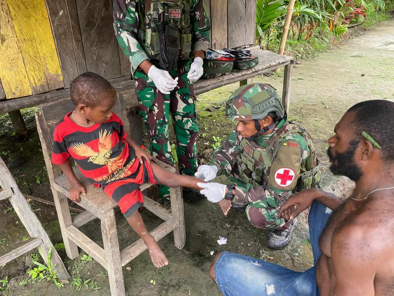 WhatsApp Image 2026-05-08 at 20.10.27 Prajurit Koops TNI Habema Serentak Berikan Pelayanan Kesehatan di Pelosok Papua