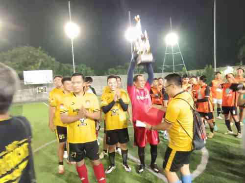 Tembus Partai Puncak, Polsek Cikupa FC Harumkan Nama Kesatuan