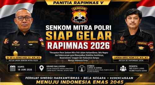 Senkom Mitra Polri Siap Konsolidasikan Kekuatan Nasional di Rapimnas 2026