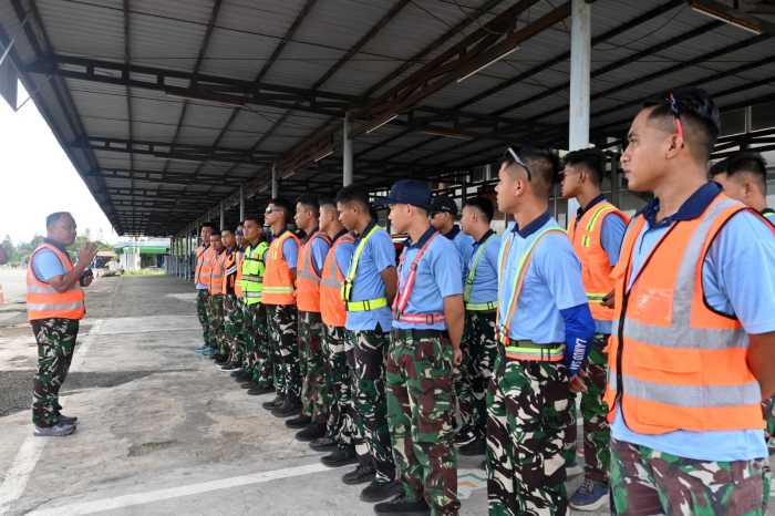 Menembus Jarak Demi Terangnya Negeri, Lanud Sjamsudin Noor Dukung Misi Airbus A-4002M TNI AU Percepat Pemulihan Kelistrikan Sumatera