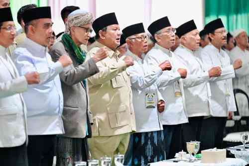 Panglima TNI Dampingi Presiden Prabowo Tutup Munas Alim Ulama dan Konbes NU 2026 di Bangkalan