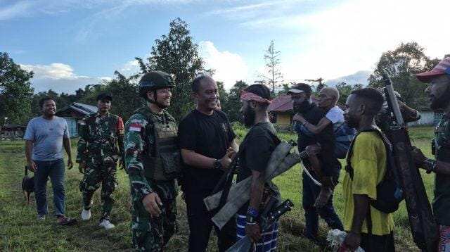 Yonif 410/Alugoro berhasil merebut hati 37 OPM kembali ke NKRI