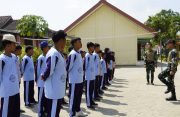 IMG-20260809-WA0104 Menyemai Disiplin di Pelosok Desa: Kala Satgas TMMD 129 Bojonegoro Latih Karakter Siswa SMPN Satu Atap Kesongo