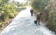 IMG-20260809-WA0106 Sentuhan Akhir Bertangan Dingin: Satgas TMMD 129 Bojonegoro Bikin Jalan Desa Kesongo Rapi dan Aman