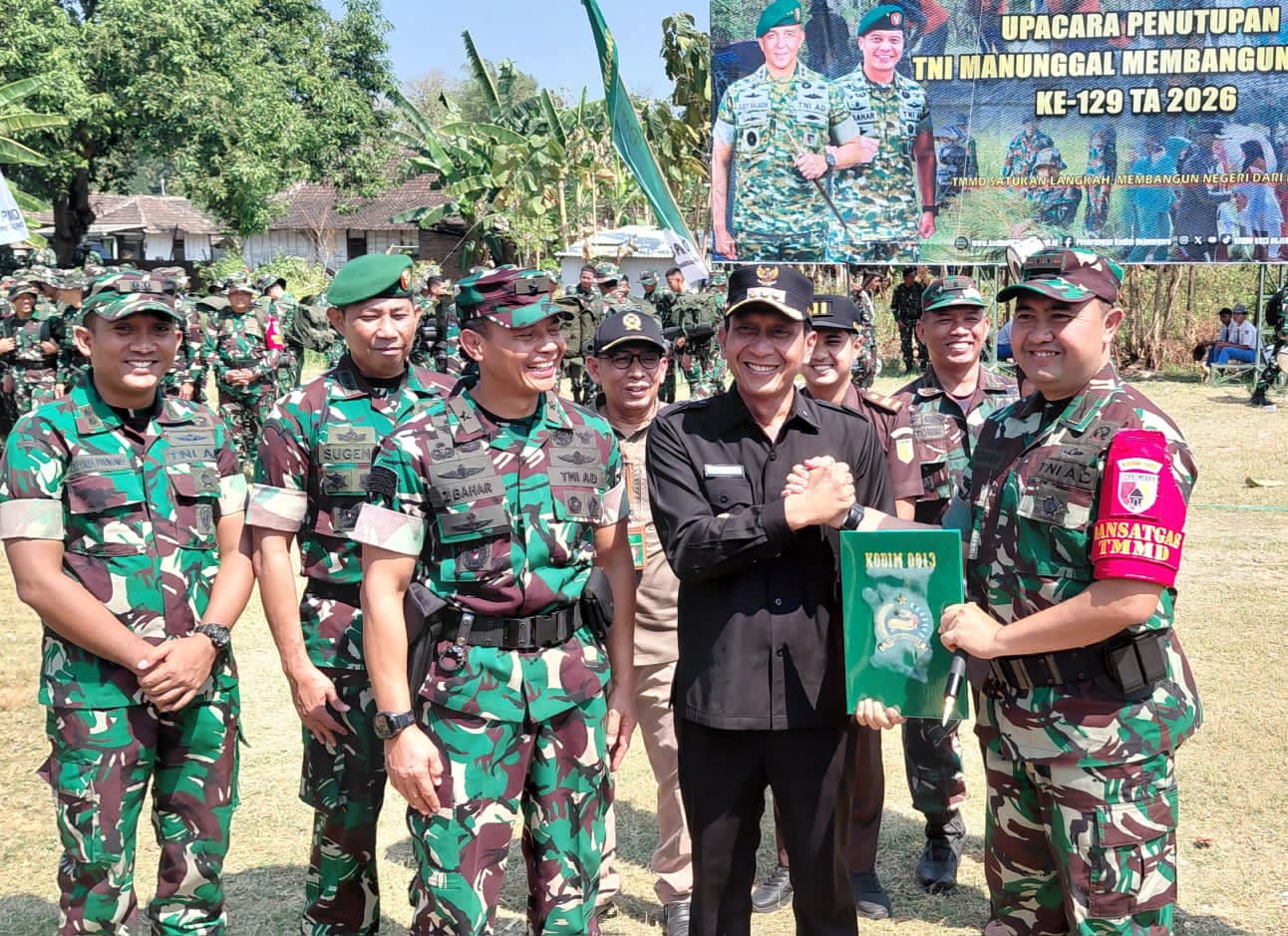 IMG-20260813-WA0033 Tuntas 100 Persen! Sinergi Pemkab Bojonegoro dan TNI Sukses Ubah Wajah Desa Kesongo Lewat TMMD ke- 129