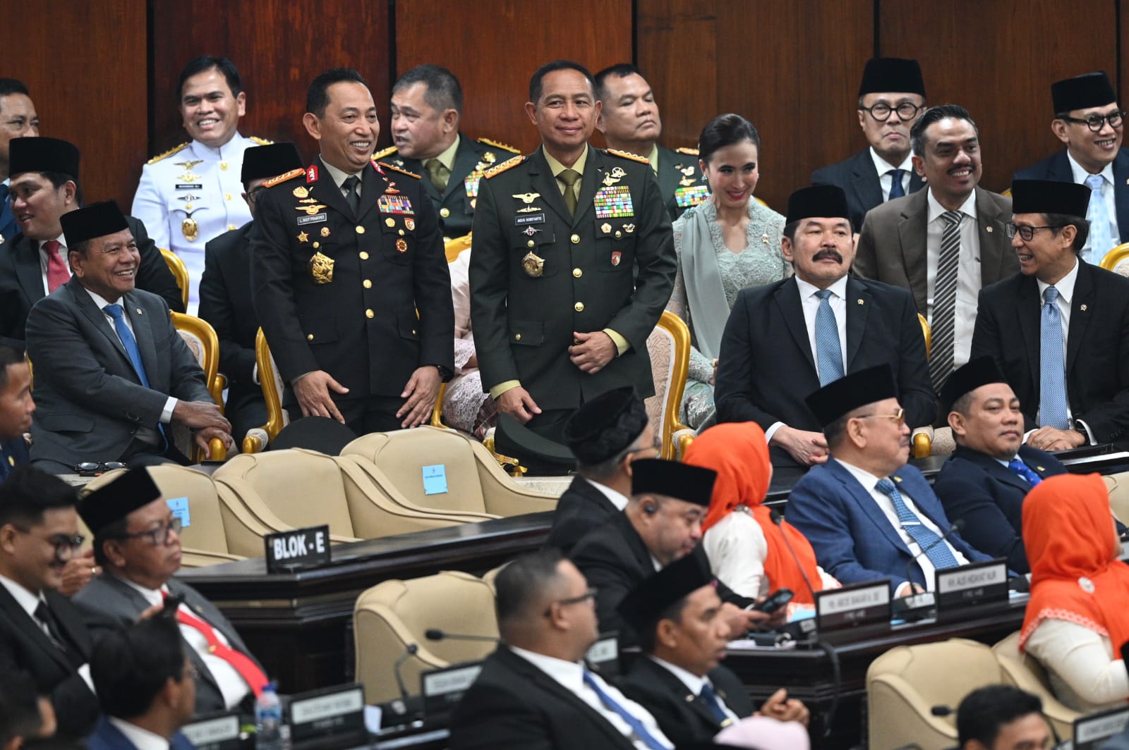 Panglima TNI Hadiri Pidato Kenegaraan Presiden RI pada Sidang Tahunan MPR RI Tahun 2026