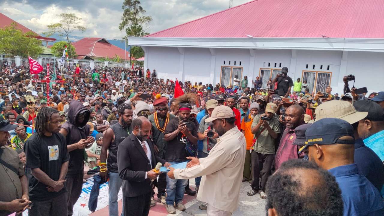 WhatsApp Image 2026-08-16 at 08.46.51 Aksi Demonstrasi KNPB di Wamena Berlangsung Aman, Tertib dan Lancar