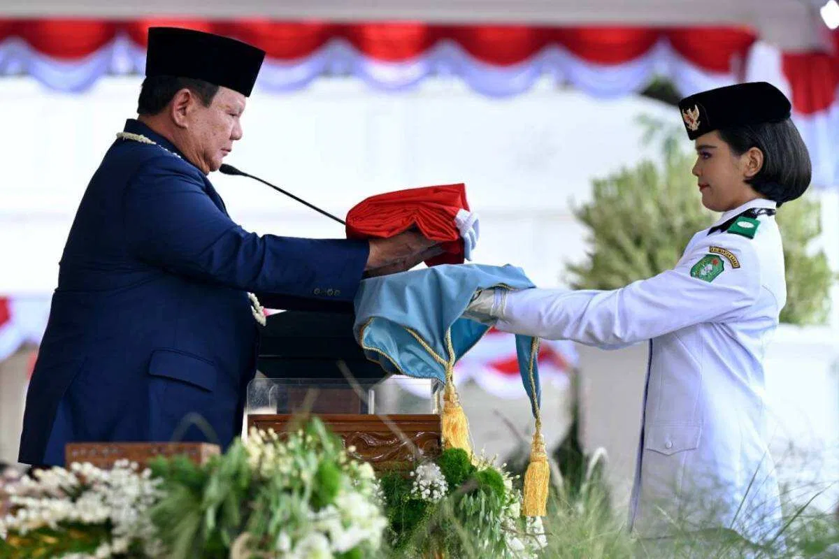 Panglima TNI Hadiri Upacara Peringatan Detik-Detik Proklamasi di Istana Merdeka