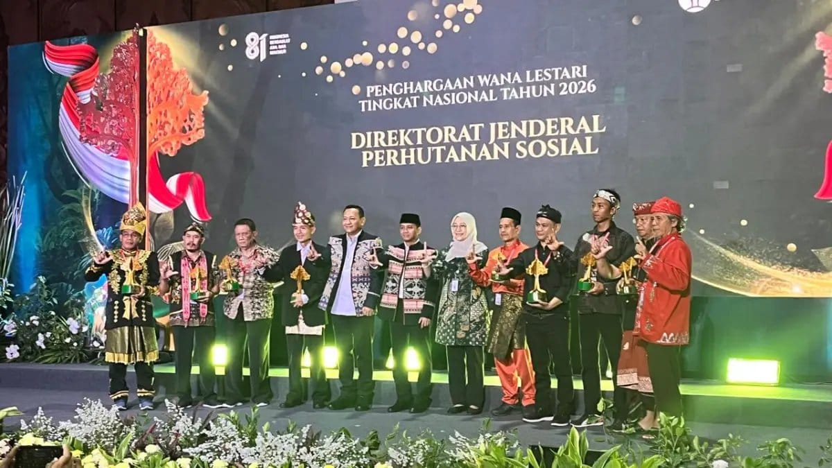 Desa Tebat Benawa Raih Penghargaan Wana Lestari 2026