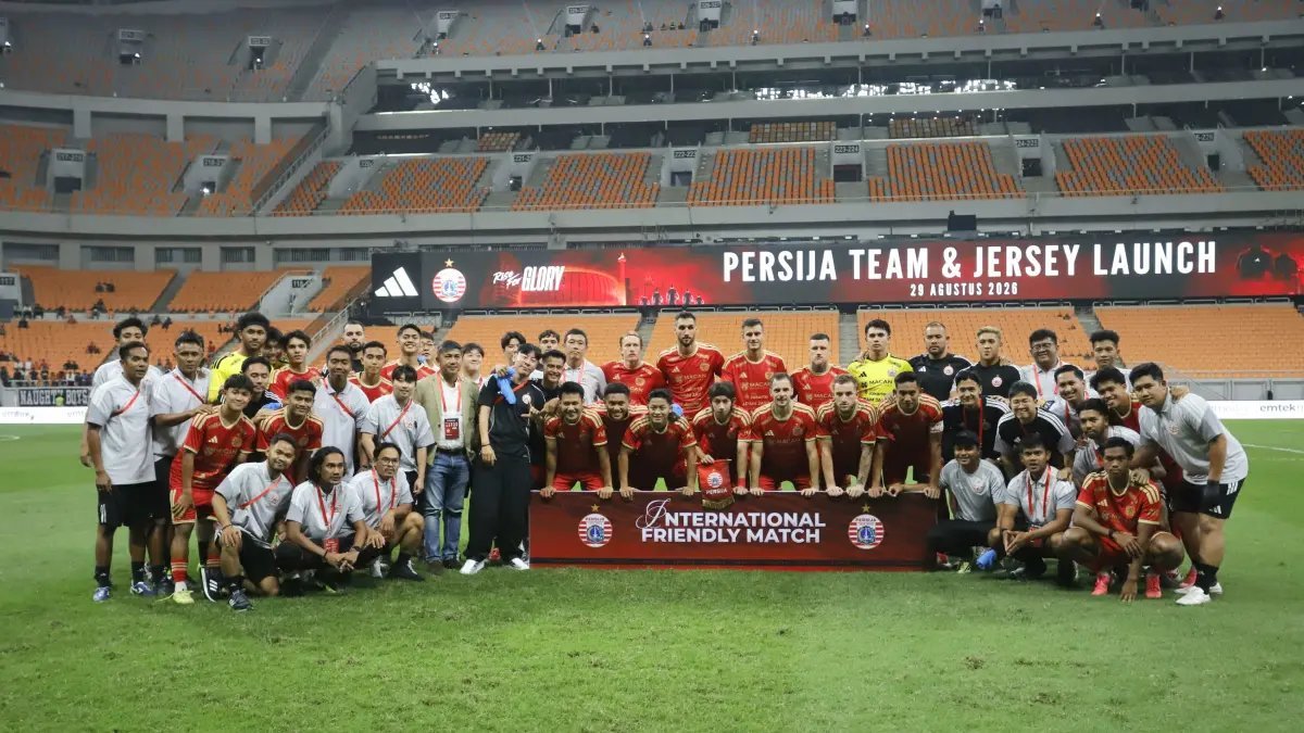 Peluncuran Skuad dan Jersey Persija Jakarta untuk Musim 2026/2027 Peluncuran Skuad dan Jersey Persija Jakarta untuk Musim 2026/2027