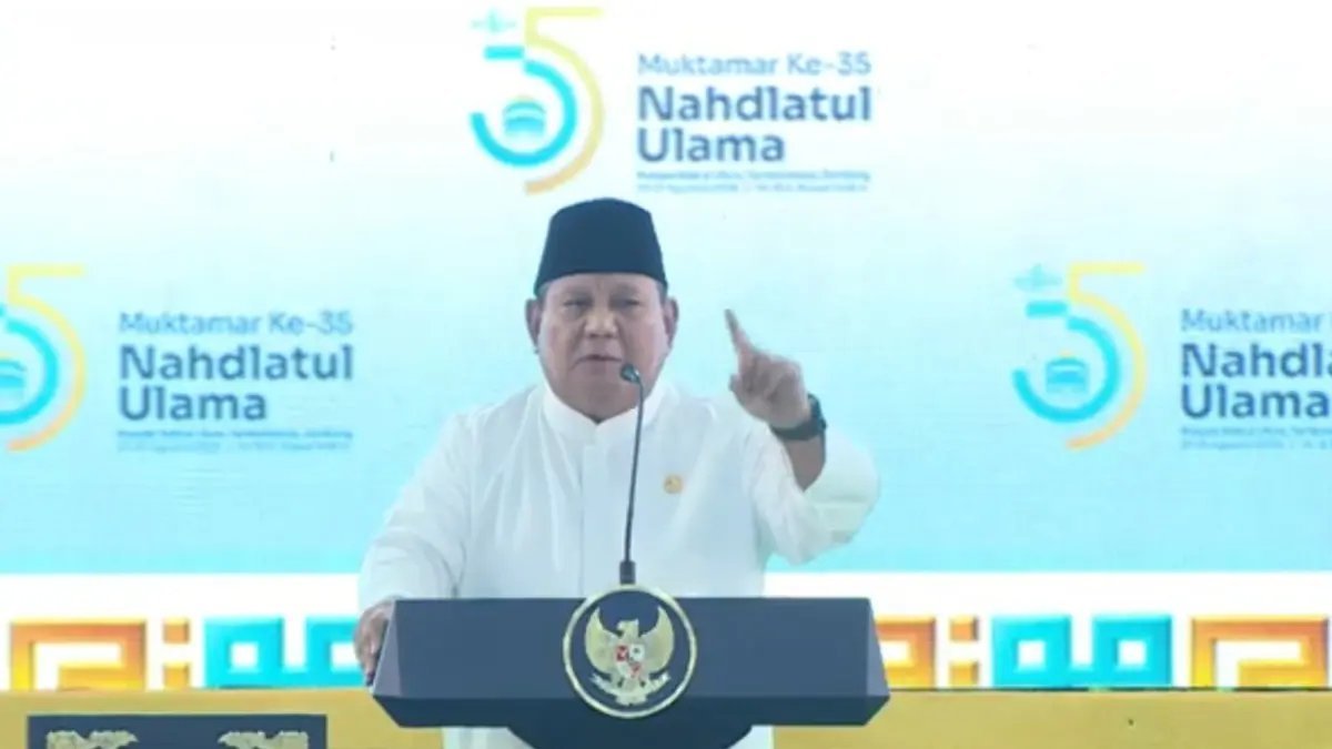 Prabowo Akan Terima Kartu Anggota NU di Muktamar Ke-35
