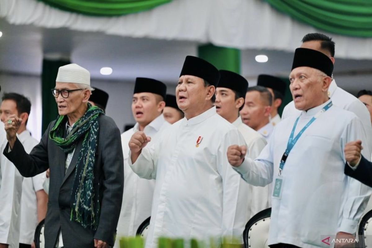 Penutupan Muktamar Ke-35 Nahdlatul Ulama oleh Prabowo