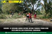 foto website - 2026-08-07T151844.642 Koramil 14 Bersama Warga Gotong Royong Pangkas Pohon Demi Keselamatan dan Kebersihan Lingkungan