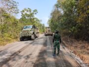 1000087418 Wadan Kodiklat TNI Tinjau Proyek Pengerasan Jalan Encap Super Garuda Shield 2026 di Baturaja