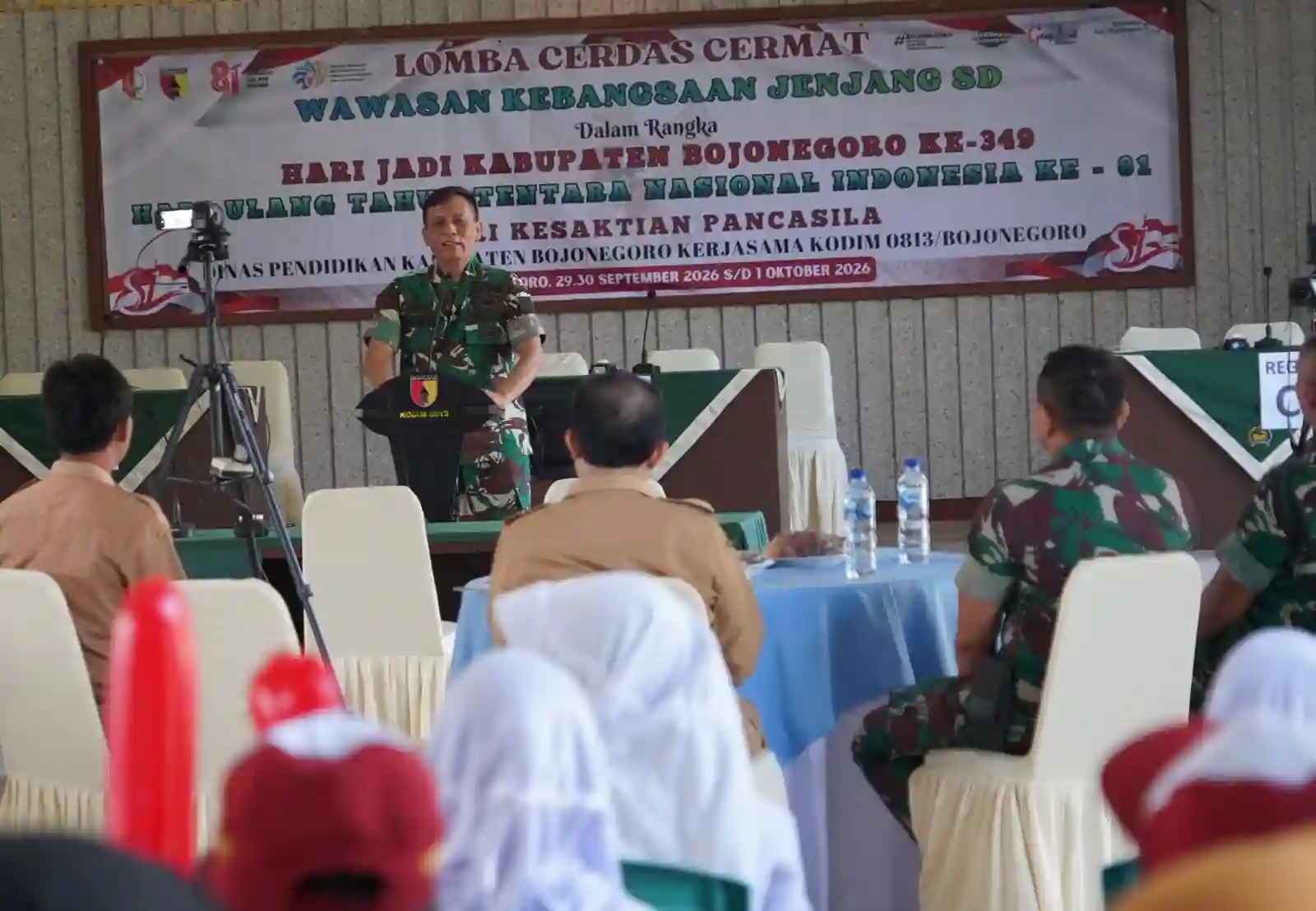 Semarak HJB dan HUT TNI 2026, Pemkab bersama Kodim Bojonegoro Gelar LCC Wawasan Kebangsaan