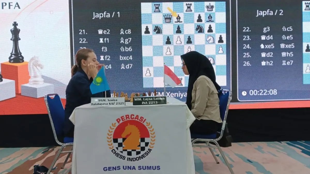 Kekalahan Pecatur Indonesia di Babak Kedua Japfa Chess Festival 2026