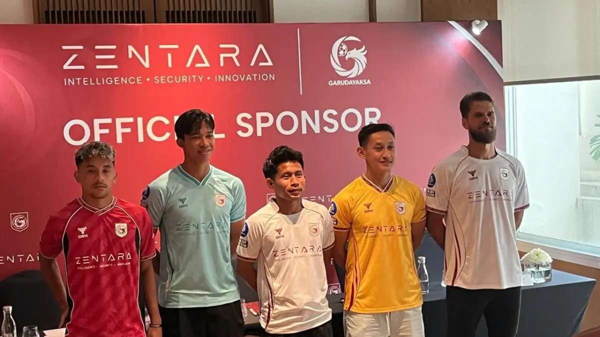 Garudayaksa FC Umumkan Sponsor Utama Jelang Debut di Super League 2026/2027
