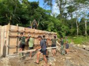 Pembangunan Jembatan Modular untuk Akses Masyarakat Lolomoyo