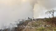 Kebakaran Hutan di TPA Galuga Bogor Meluas