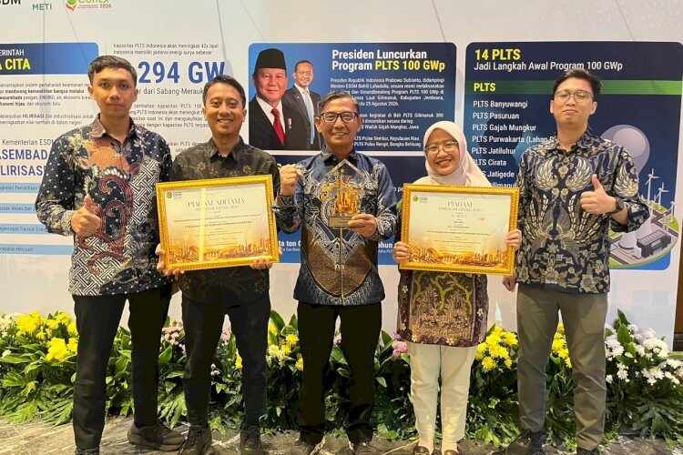 PLN NP UP Paiton Raih Dua Penghargaan dalam Apresiasi EBTKE 2026