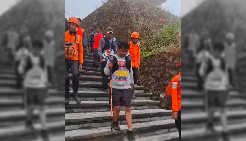 Dua Pendaki Tersesat di Hutan Gunung Agung Ditemukan Selamat Dua Pendaki Tersesat di Hutan Gunung Agung Ditemukan Selamat