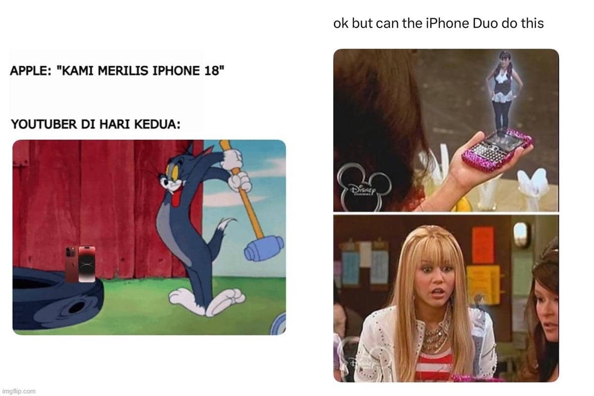 Fenomena Meme iPhone 18 dan iPhone Duo