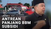 Panorama Antrean Panjang BBM Subsidi di Jember