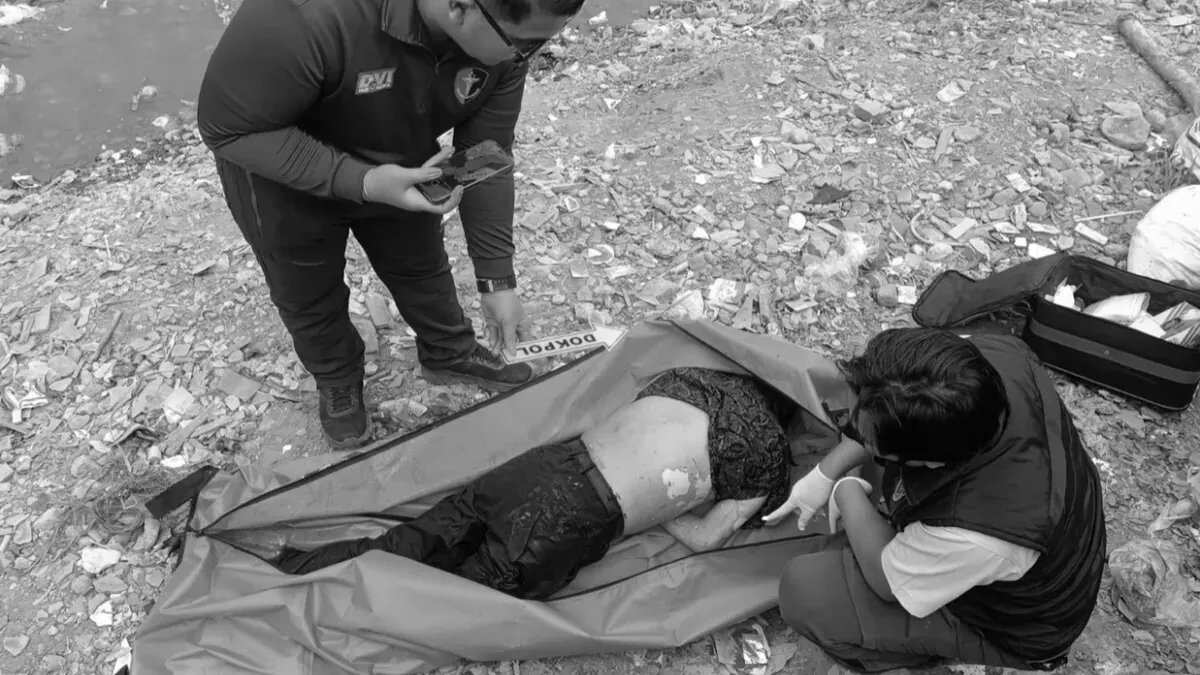 Menggegerkan Penemuan Mayat di Kali Kebon Manggis