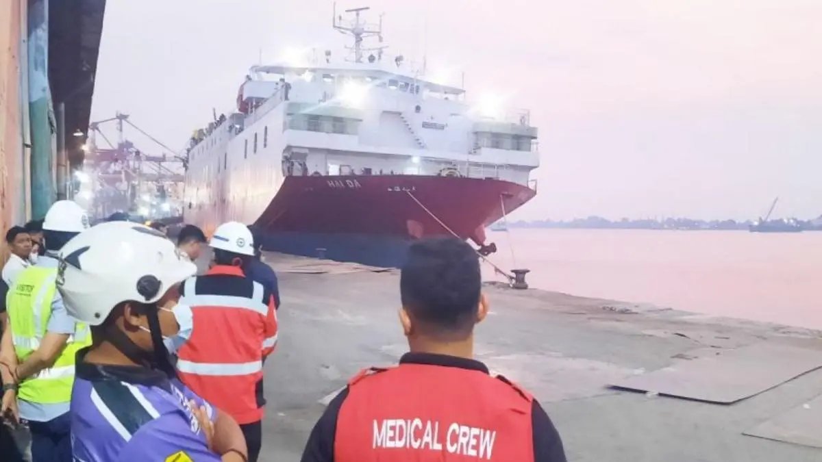 Tiba dengan Selamat: MV Haida Evakuasi Penumpang Kapal Virgo Transport 8