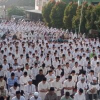 Doa Bersama Warga Sawangan untuk Hujan di Tengah Musim Kemarau