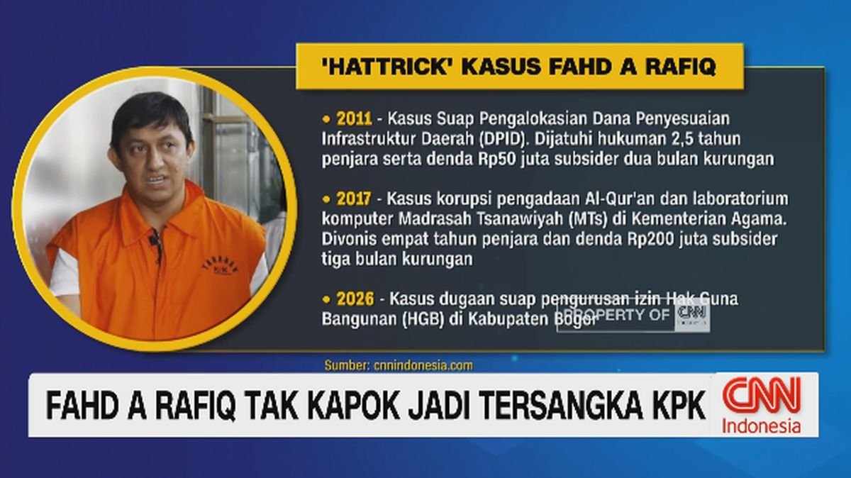 Penangkapan Tersangka Suap Kembali Menimpa Fahd A Rafiq Penangkapan Tersangka Suap Kembali Menimpa Fahd A Rafiq