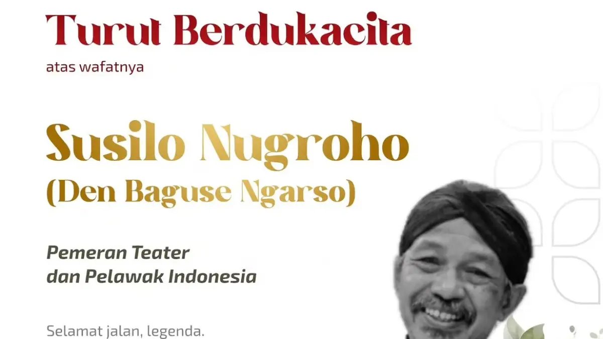 Kepergian Seniman Yogyakarta, Susilo Nugroho Kepergian Seniman Yogyakarta, Susilo Nugroho