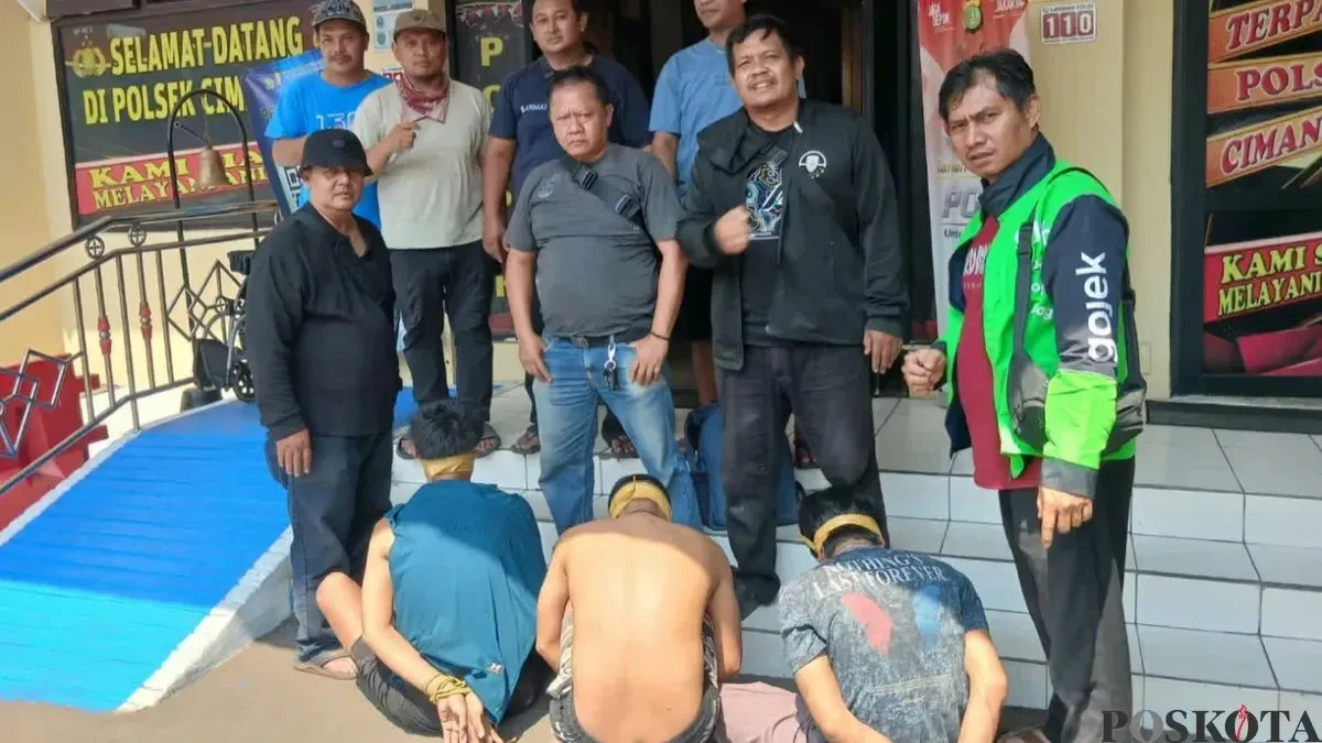 Penggerebekan Komplotan Pencuri Sepeda Motor di Depok