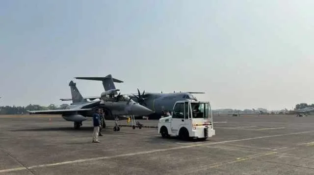 Kolaborasi TNI AU dan Angkatan Udara Prancis di Langit Jakarta