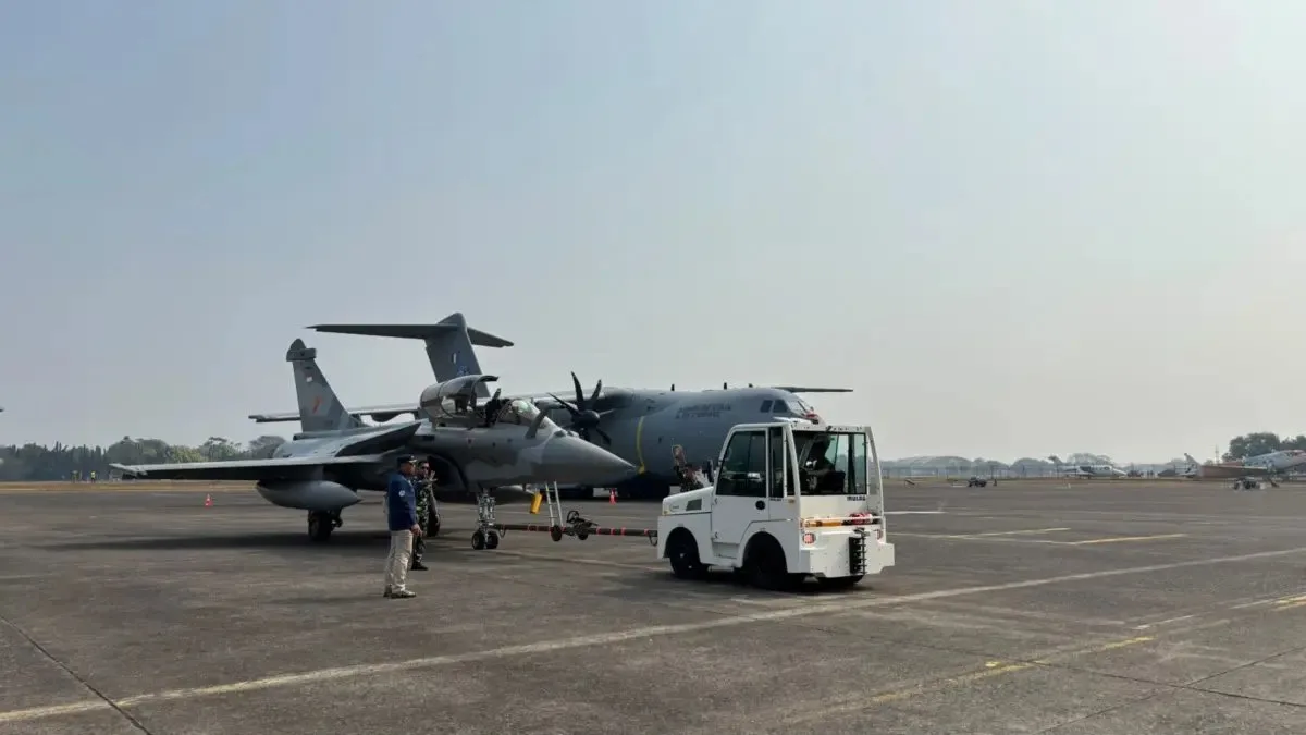 Kolaborasi TNI AU dan Angkatan Udara Prancis di Langit Jakarta