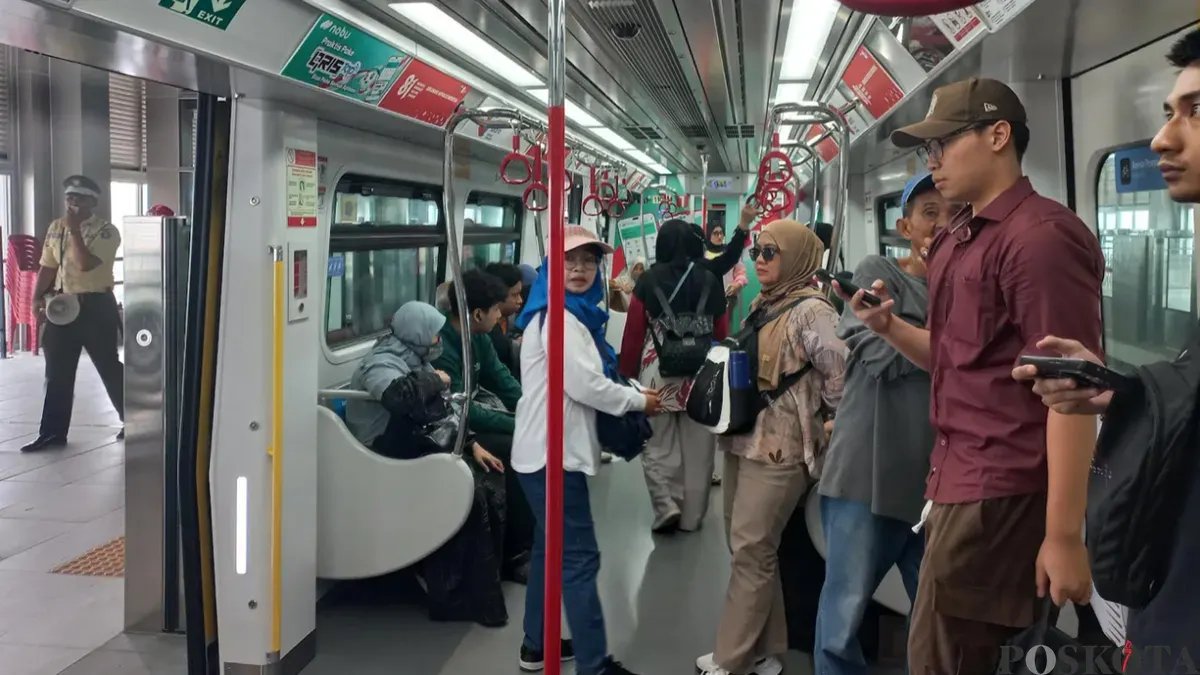Antusiasme Warga Terhadap Tarif Promo LRT Jakarta Berakhir