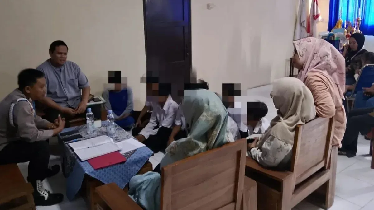 Kegiatan Konvoi Pelajar di Serang Memicu Tanggapan Polisi