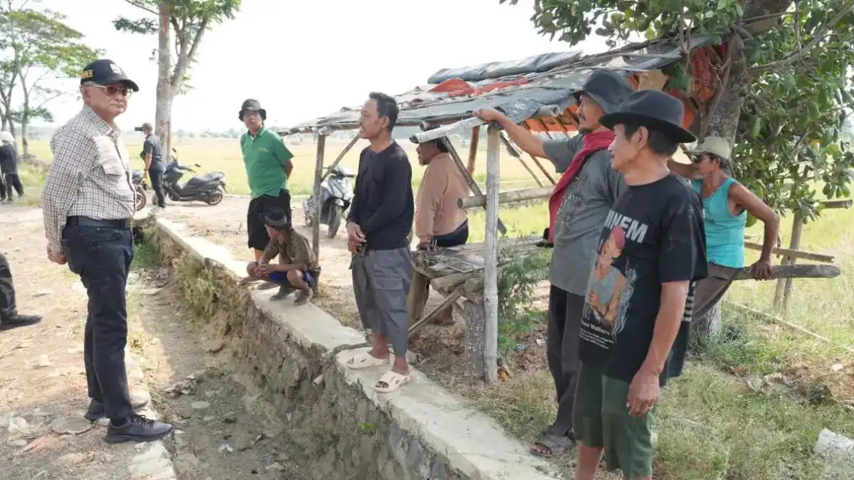 Menteri Dody Hanggodo Tanggapi Kekeringan Sawah di Bekasi