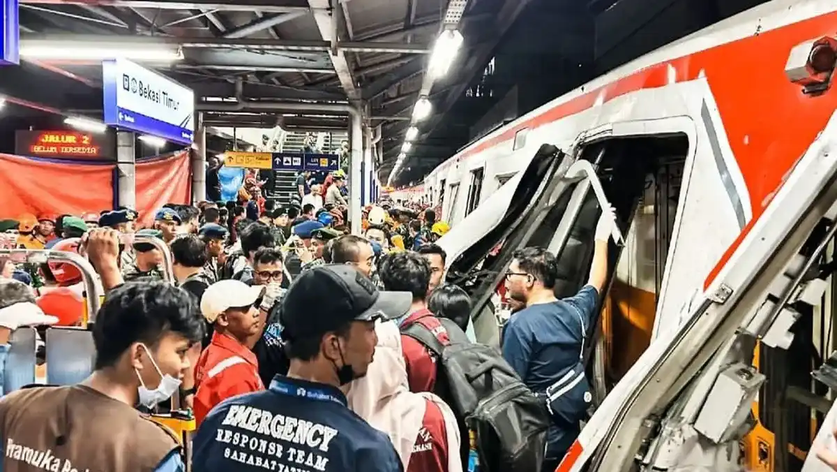 Kecelakaan Kereta di Bekasi: Masinis Ditetapkan Sebagai Tersangka