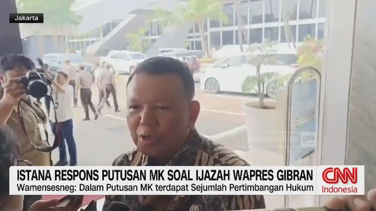 Sikap Istana atas Putusan MK Mengenai Ijazah Gibran Sikap Istana atas Putusan MK Mengenai Ijazah Gibran