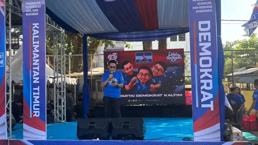 Demokrat Kaltim Libatkan Warga dalam Peringatan Kemerdekaan dan HUT Partai