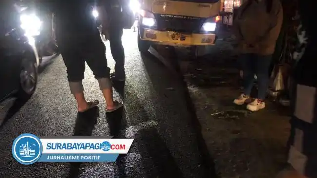 Kecelakaan di Kanigoro Blitar: Motor Membawa Dua Bocah Ditabrak Truk, Satu Korban Meninggal