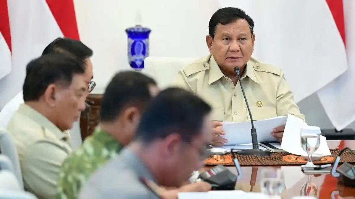 Prabowo Bahas Percepatan Pemadaman Karhutla di Enam Provinsi