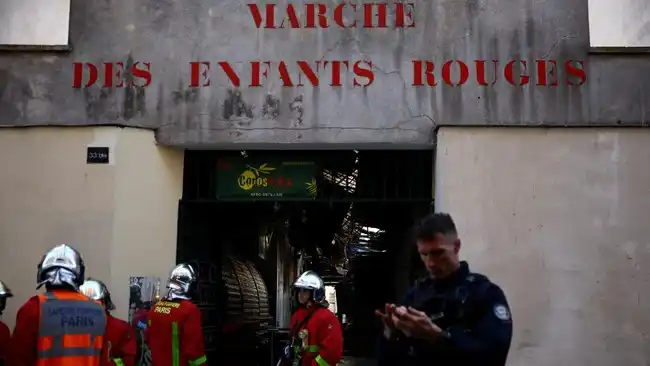 Pasar Tertua di Paris Musnah Dilalap Api, Penyebab Kebakaran Belum Terungkap