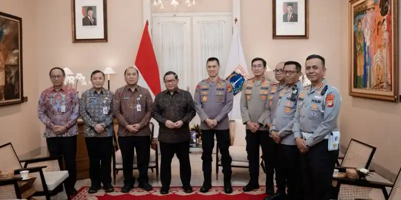 Kapolda Metro Jaya dan Gubernur Jakarta Bahas Penguatan Keamanan Ibu Kota
