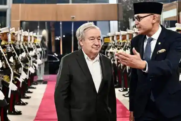 Kedatangan Sekjen PBB di Indonesia Buka Agenda Pertemuan dengan Prabowo