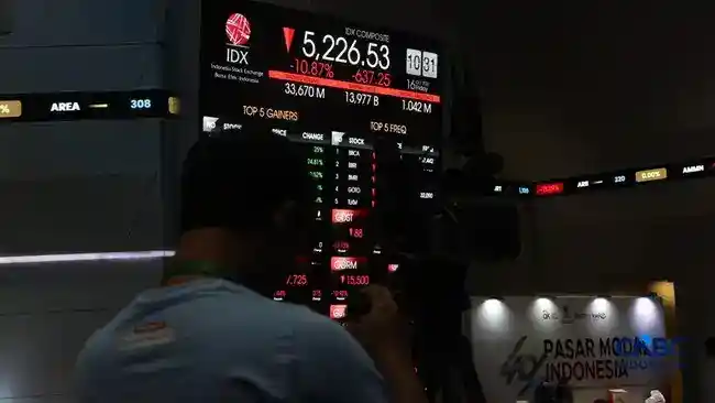 IHSG Terkoreksi 4,31% saat Tekanan Pasar dan Isu MSCI Membayangi