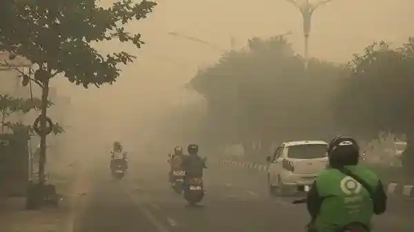 ISPA di Palangka Raya Bertambah di Tengah Kabut Asap Karhutla